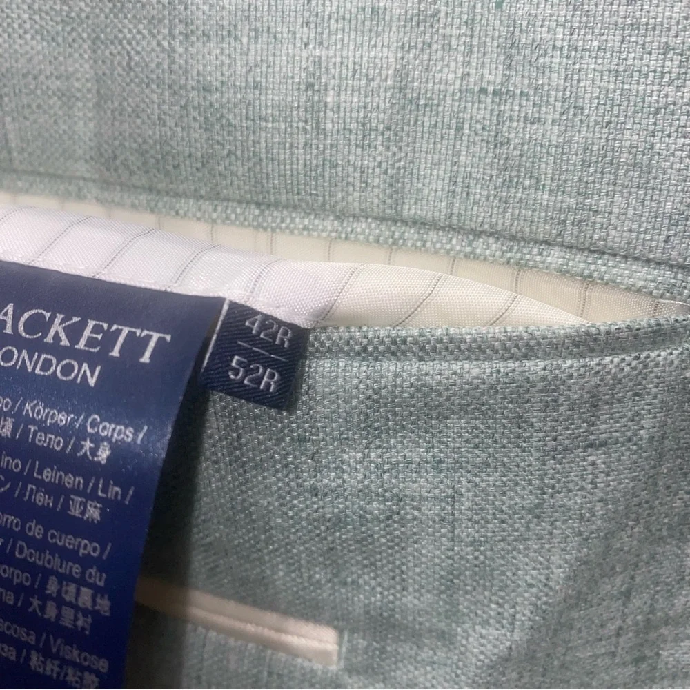 Hackett London Linen Hopsack Blazer, 42R